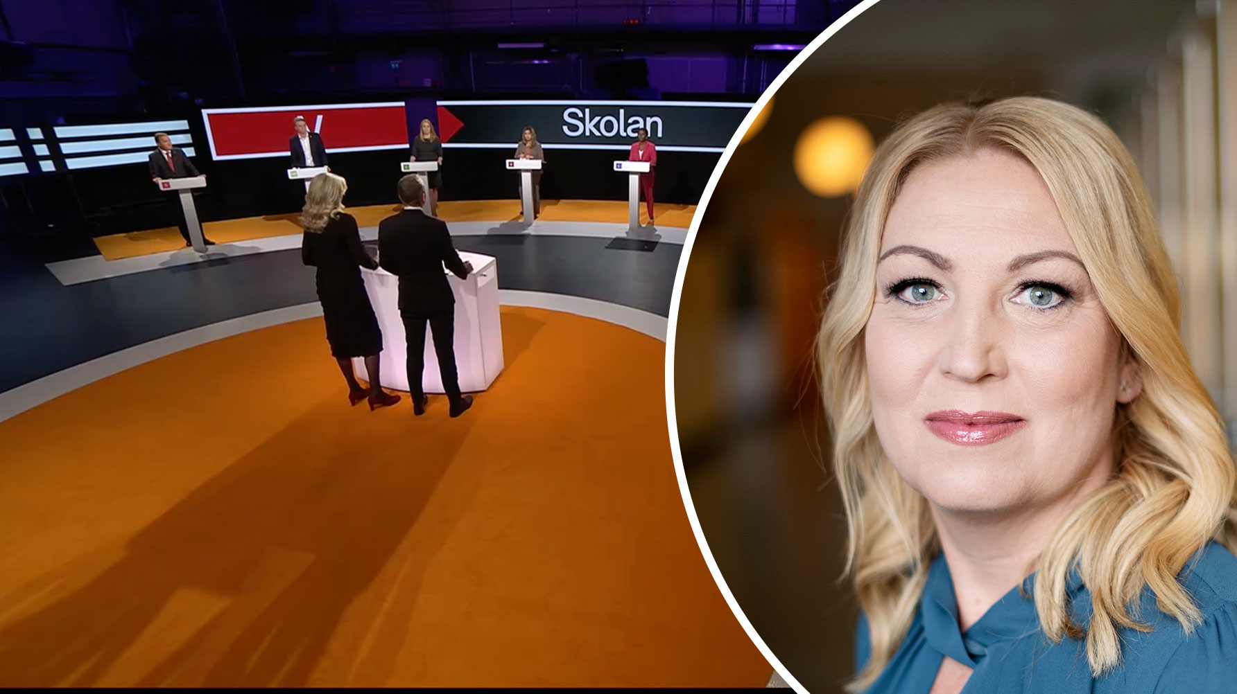 Skolan Het Valfråga I SVT:s Partiledardebatt | Nyheter