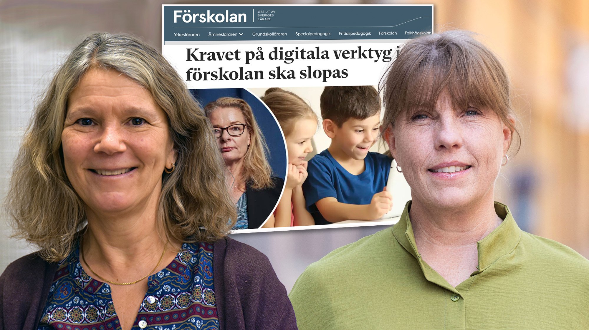 ”Regeringens Prat Om ’skärmtid’ Avslöjar Okunskap Om Förskolan” | Förskolan