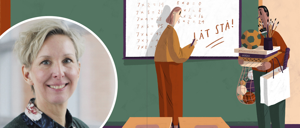 Karin Lager är pedagogikforskare och har studerat hur lokalerna påverkar kvaliteten i fritidshemmen.